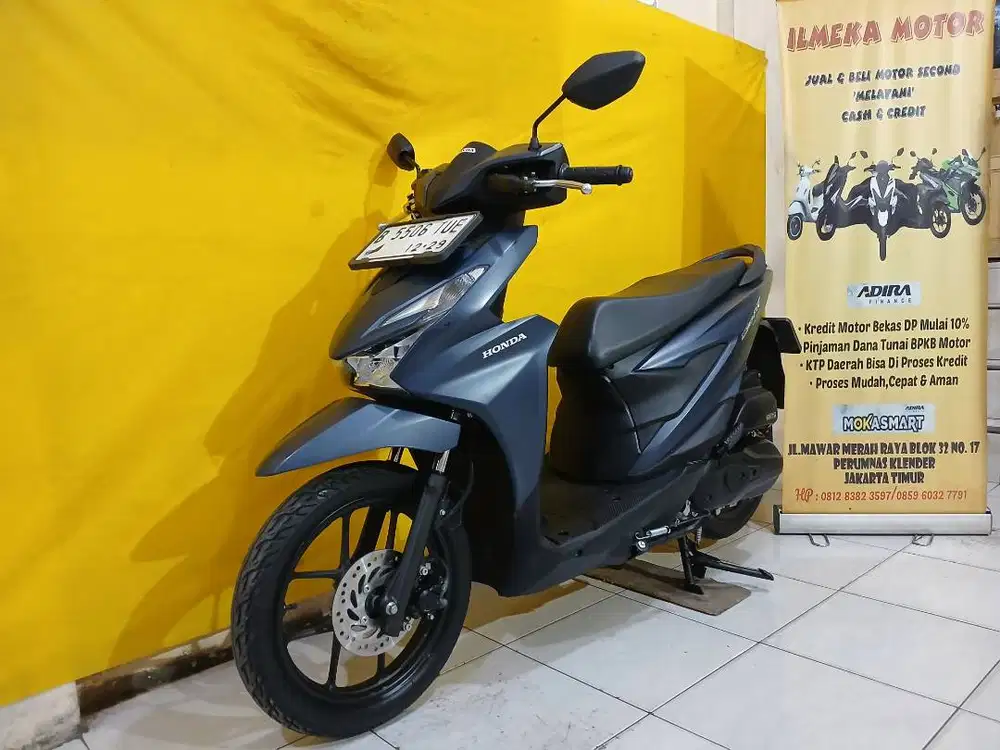 HONDA NEW BEAT DELUX SMART KEY TAHUN 2024 CASH & CREDIT
