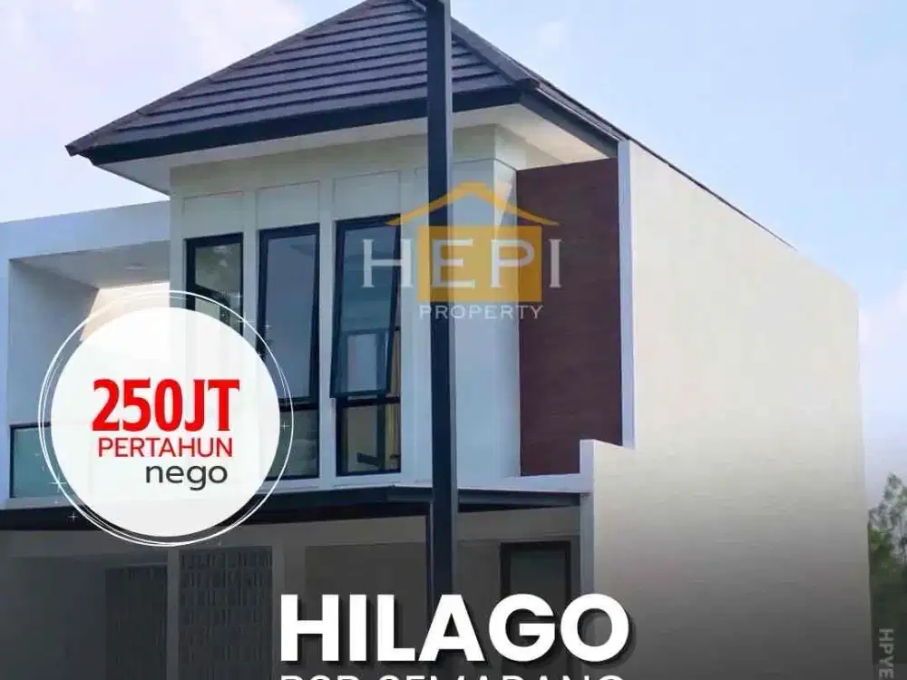 di sewa rumah di hilago bsb semarang