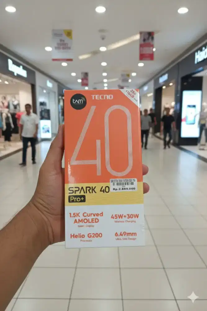 TECNO SPARK 40 PRO PLUS 8/256 | ATLANTIS DAHSYAT
