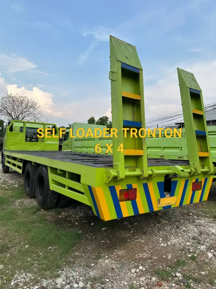 HINO LOHAN FM260JW ASLI LONG SELF LOADER 6X4 TRONTON ISTIMEWA SEKALI