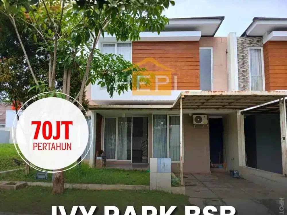 di sewa rumah di bsb semarang ivy park
