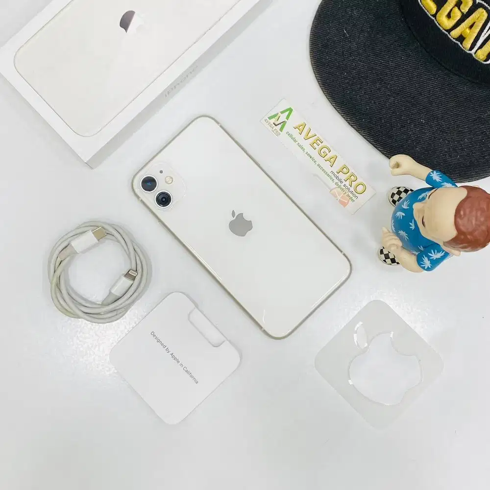 Second iphone 64 gb space white garansi resmi indonesia