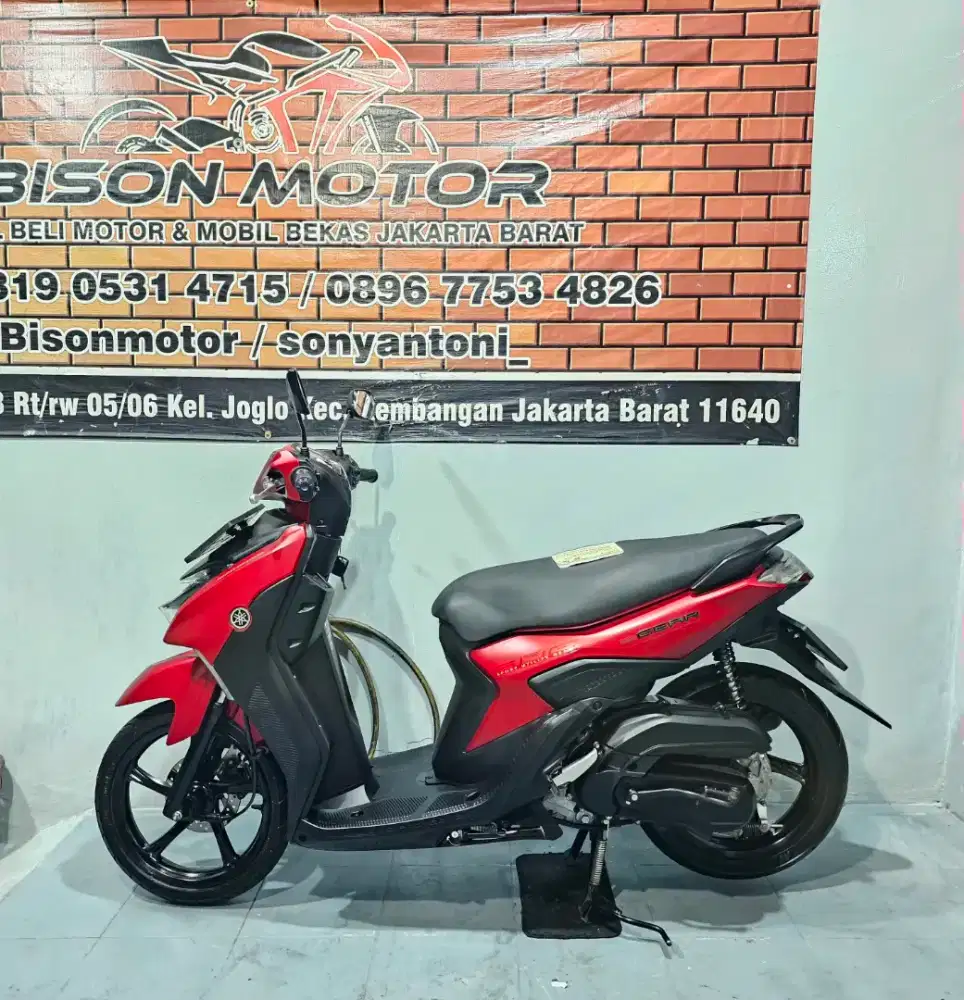 ISTIMEWA! YAMAHA MIO GEAR S 125 LED SSS THN 2023 WARNA MERAH DOFF