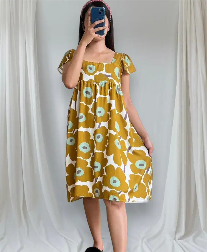 Daster Rochelle bahan Rayon Viscose