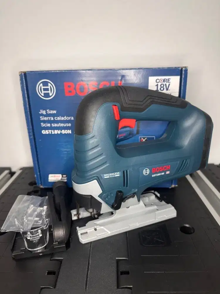 Bosch GST18V-50N Gergaji Jigsaw Mesin Ukir Brushless Alat Listrik