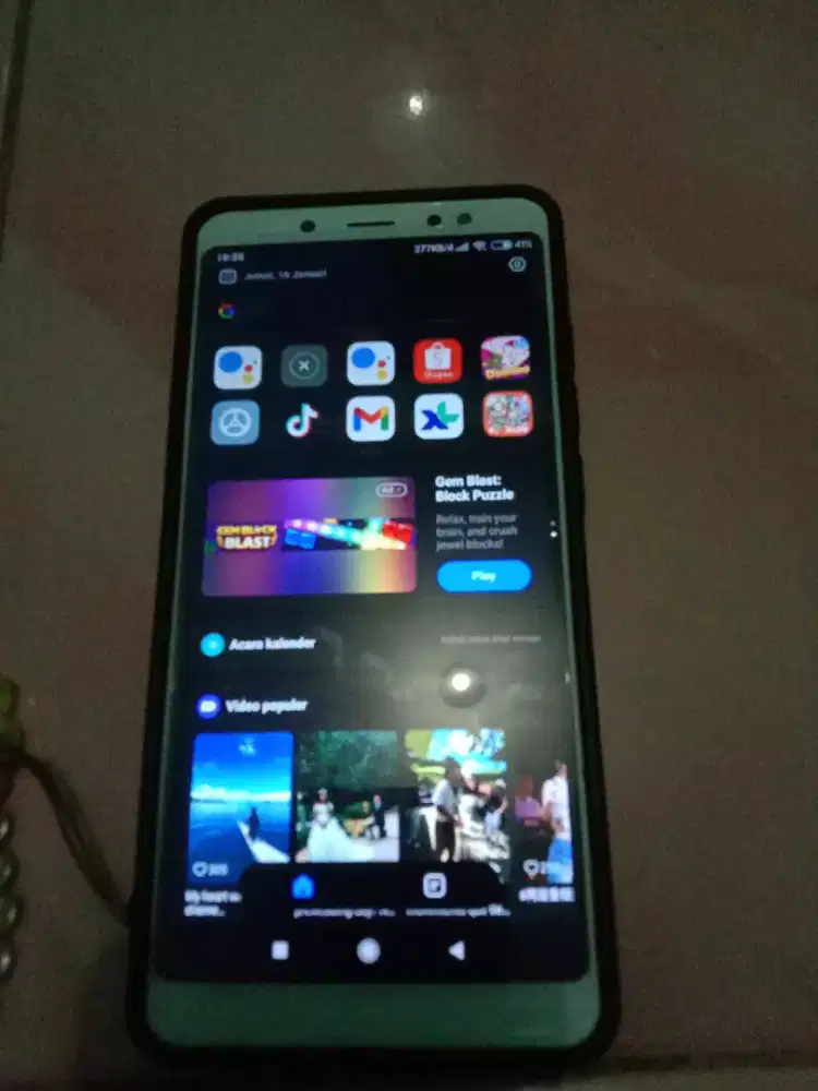 Hp xiomi note 5plus ram 3/32