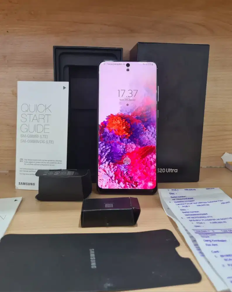 Samsung Galaxy S20 Ultra LTE ram 12/128gb resmi sein