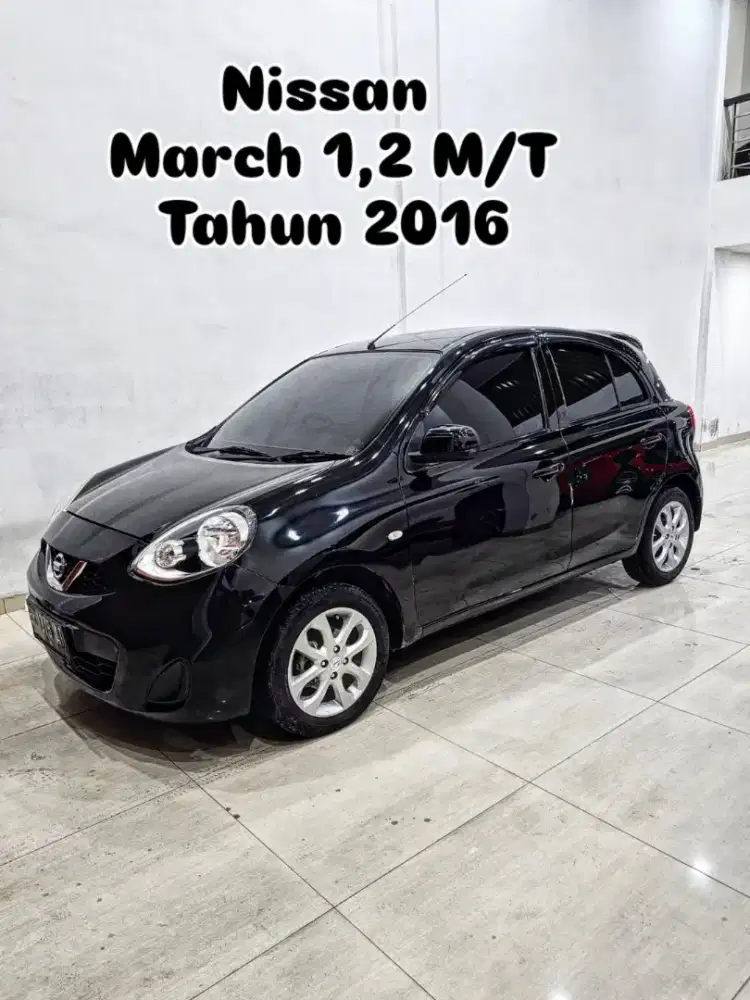 Nissan MARCH 1.2 Manual 2016 / 2017 hitam brio