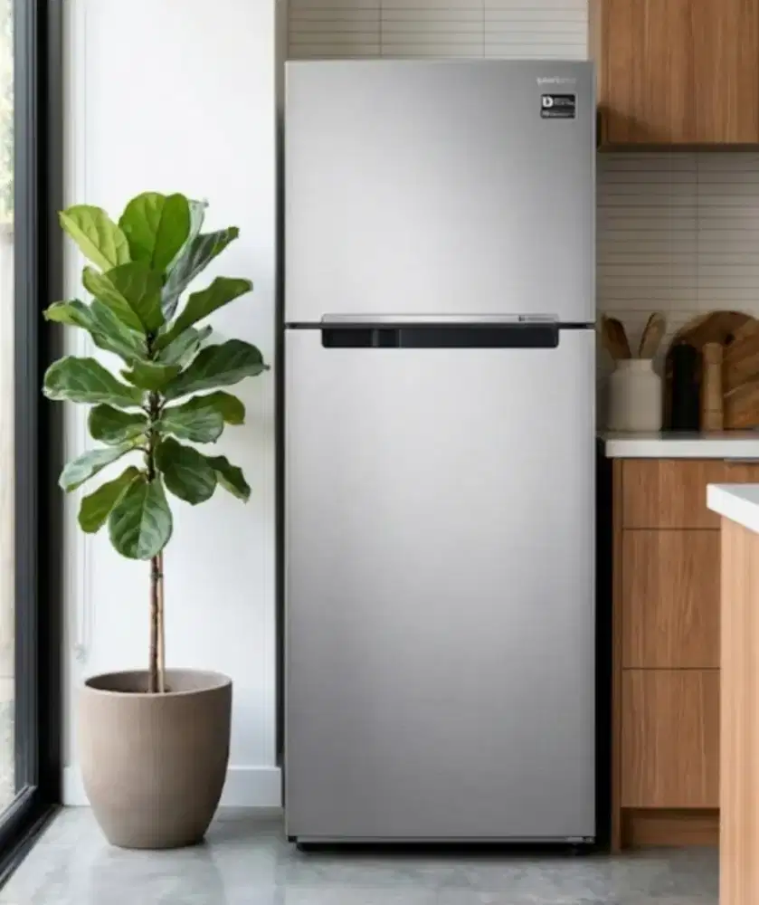 6 juta dijual 2.5jt rasa BARU jumbo 321 liter 170cm samsung 2 pintu