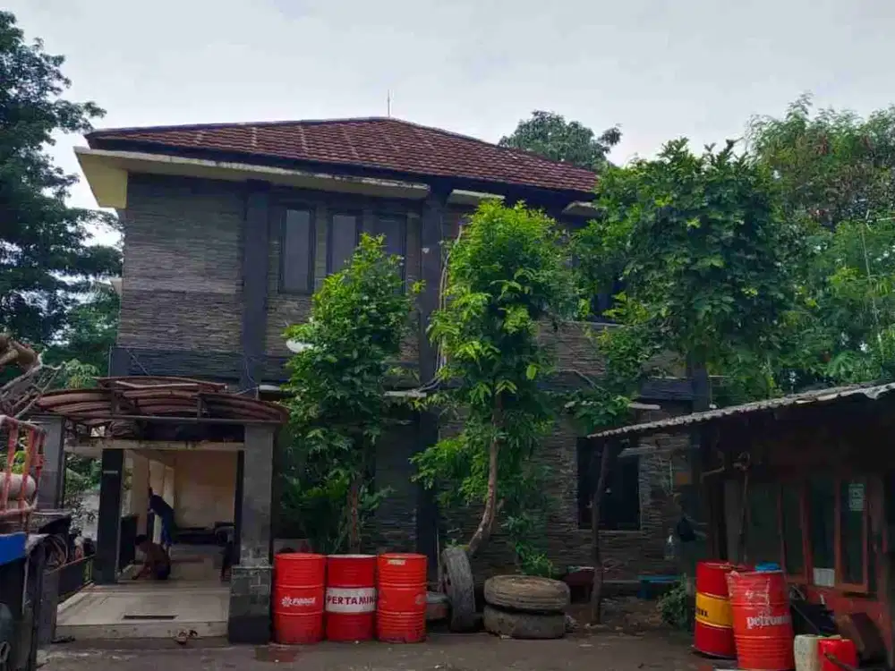 Dijual Cepat Tanah dan Bangunan Di Pinggir Jalan Raya Pasar Kranggan Bekasi