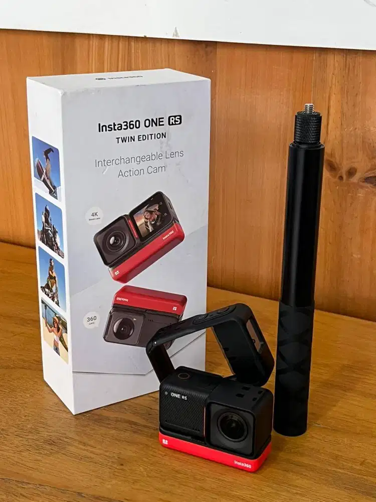 Insta360 One RS 4K Edition Plus Invisible Stick