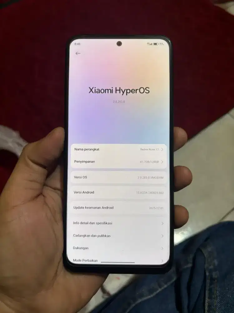REDMI NOTE 12 6+2/128GB