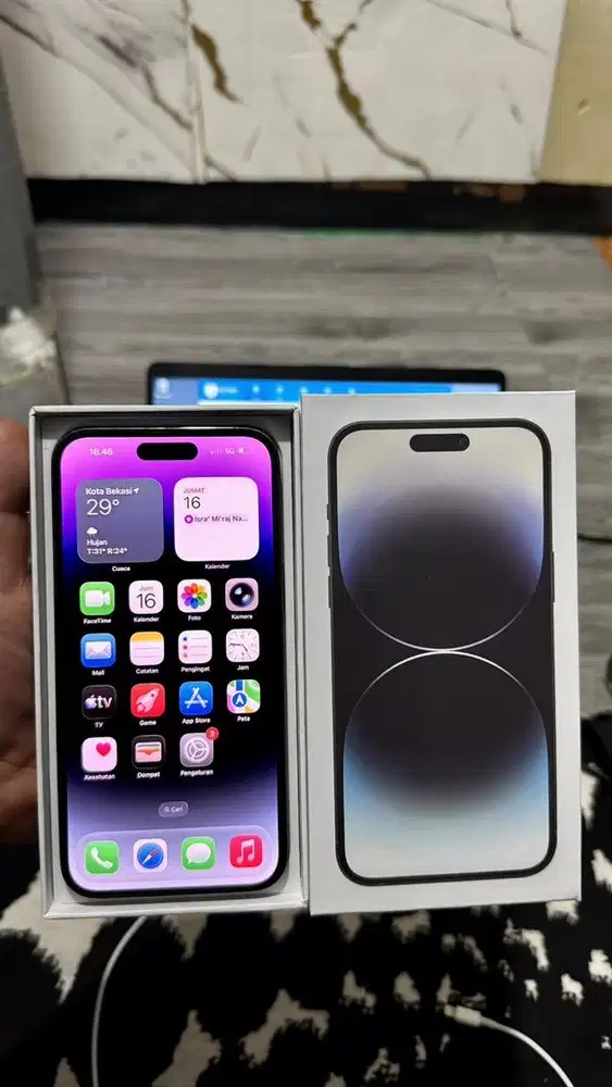 Iphone 14 promax 256gb ibox deep purple