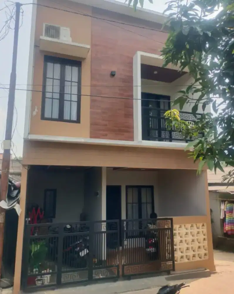 Rumah second dijual murah 500jt(tingkat)Beji Depok