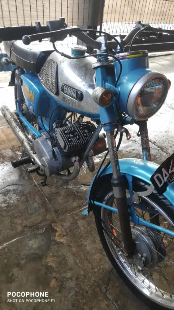 Yamaha YL 1 Twinjet 100 cc kondisi rusak