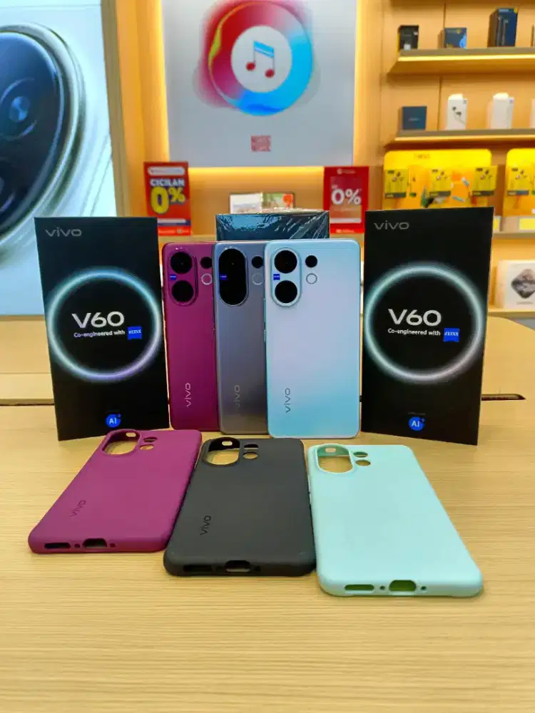 Nih vivo v60 dengan kamera telephoto nya dan super tipis nya