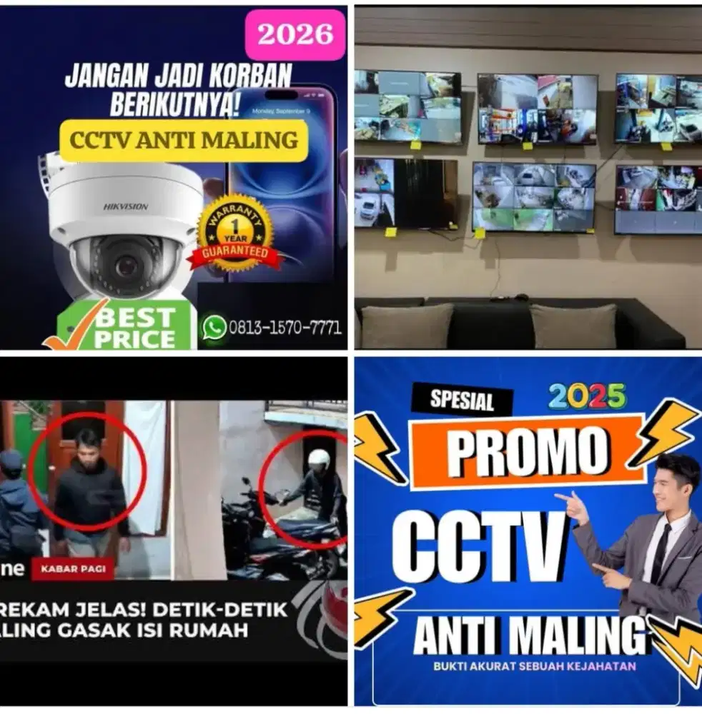 PROMO CCTV MENDETEKSI PERGERAKAN LIVE DIHP