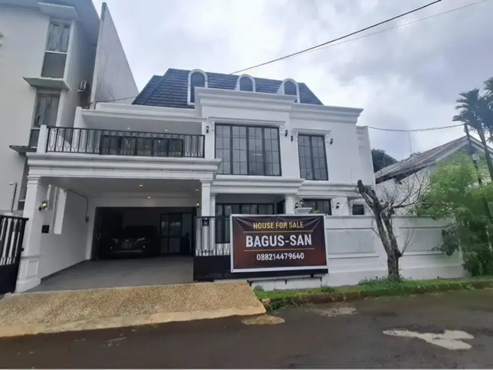 Jual Rumah Mewah American Classic Ada Swimming Pool Bintaro Sektor 9