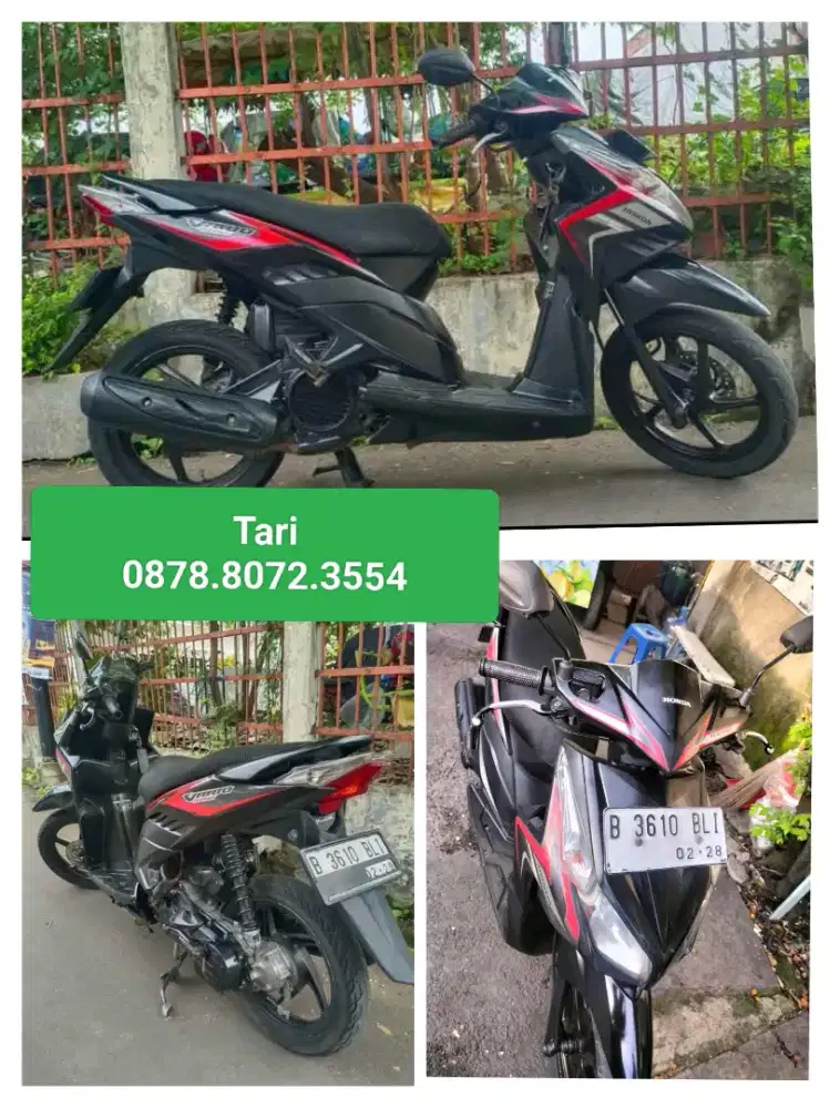 Vario Tehno 2012 ss komplit,pajak off 2 tahun,listrik on,starter on