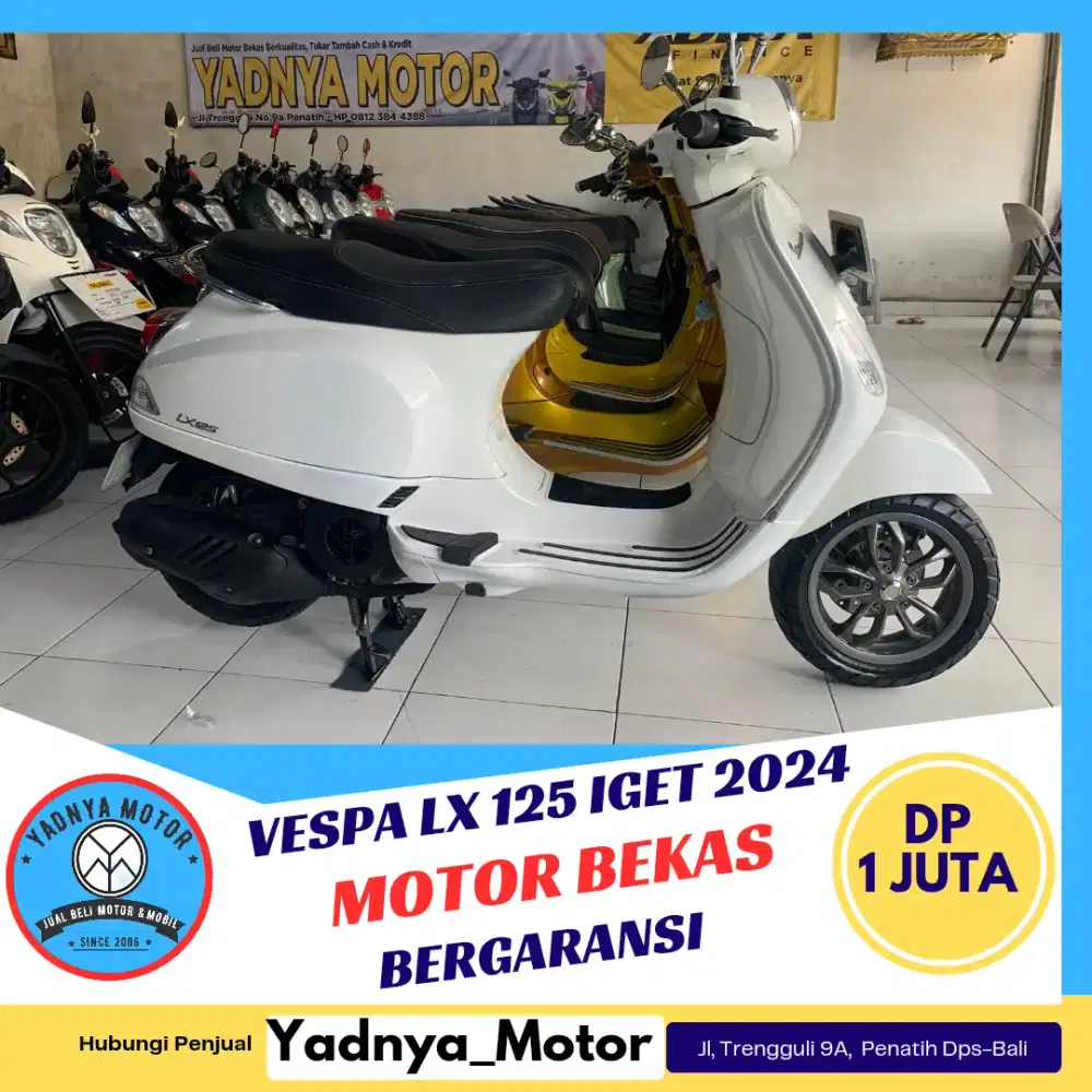 VESPA LX 125 IGET 2024/YADNYA MOTOR