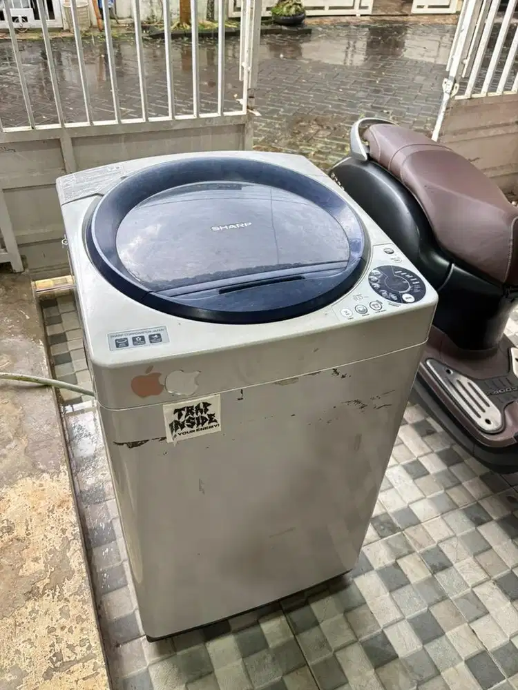 mesin otomatis cuci sharp es806p