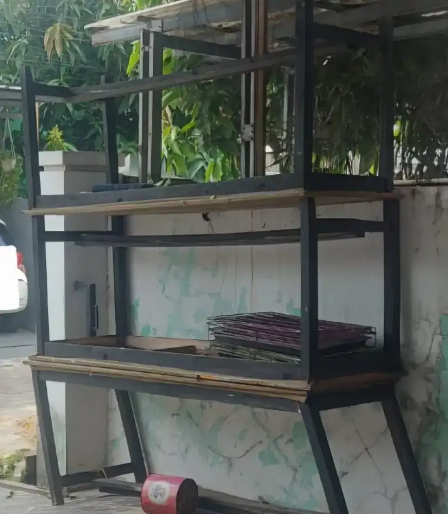 Meja Panjang Untuk Jual Takjil dan Warung Tenda