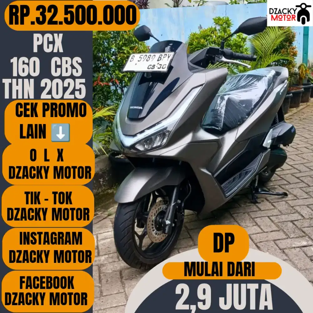 PCX 160  CBS  TAHUN 2025 SECOND LIKE NEW