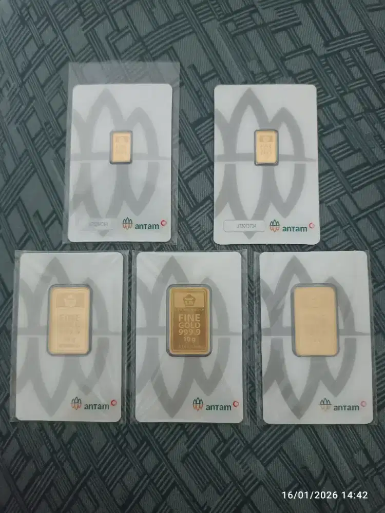Emas Antam Certieye 1 gram & 10 gram