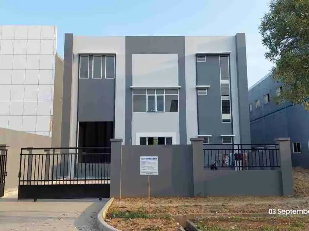Di Jual/ Disewakan Unit Gudang Baru siap pakai Cikarang