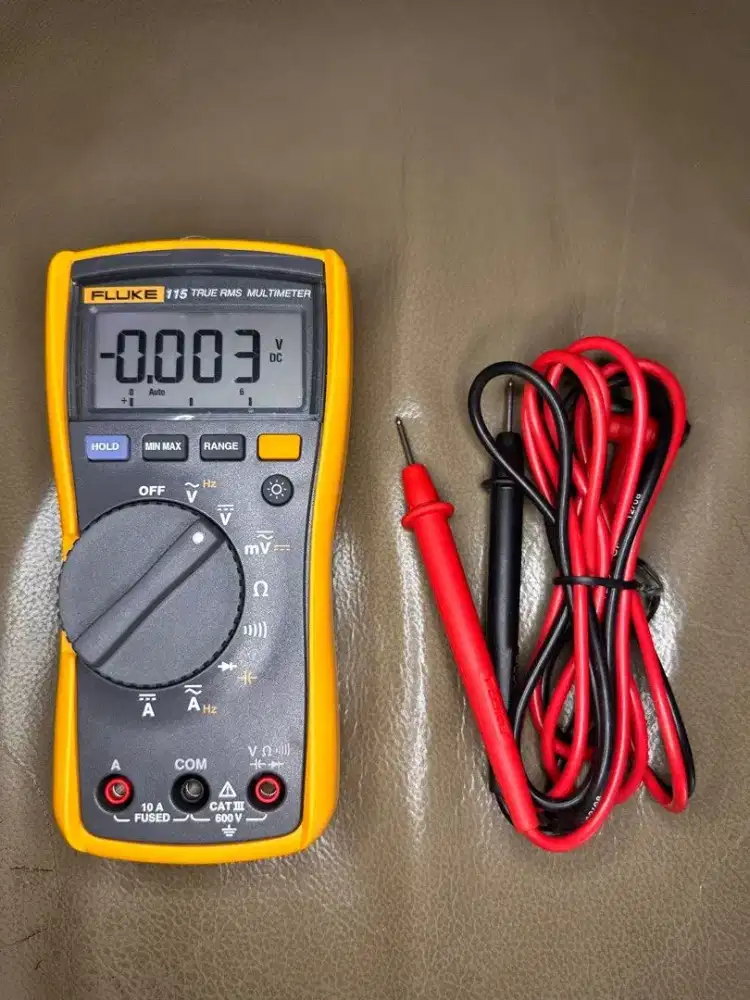 Fluke 115 True RMS Field Digital Multimeter Uji Listrik Teknisi Second
