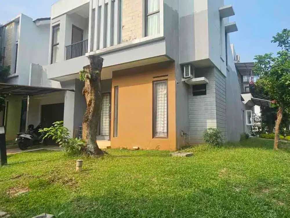 DIJUAL RUMAH HOEK CLUSTER NEWTON SUMMARECON GADING SERPONG