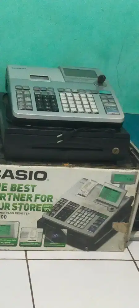 Mesin kasir/ Cash register Casio S400