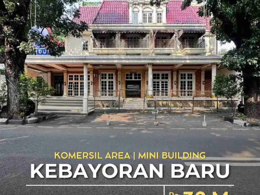 Mini Building Siap Usaha Area Komersil di Kebayoran Baru Jakarta Selatan