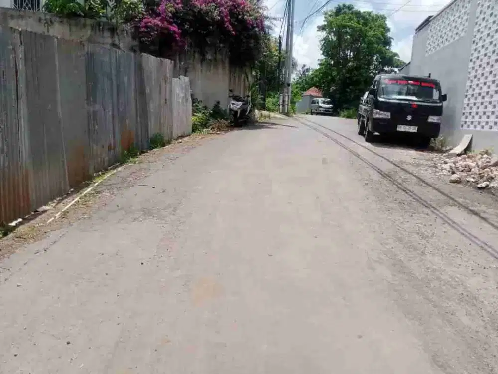 Tanah 500m2 cocok untuk kos kosan di blong poh Unud - Jimbaran