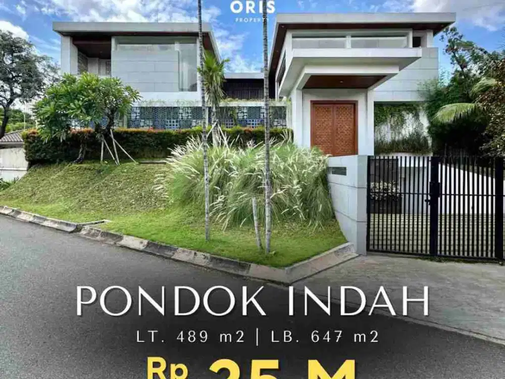 Rumah Brand New Modern Tropical di Pondok Indah Jakarta Selatan