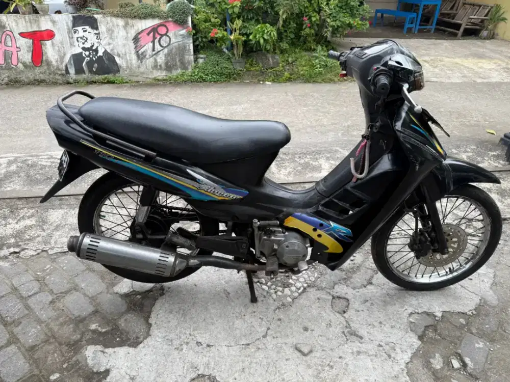 Suzuki Shogun kebo THN 1997 plat AB kota