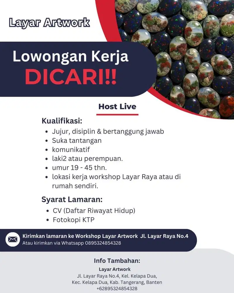 DICARI HOST LIVE