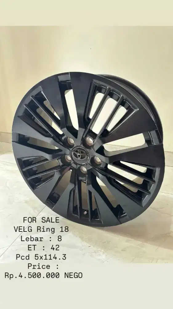 Velg replika zenix r18