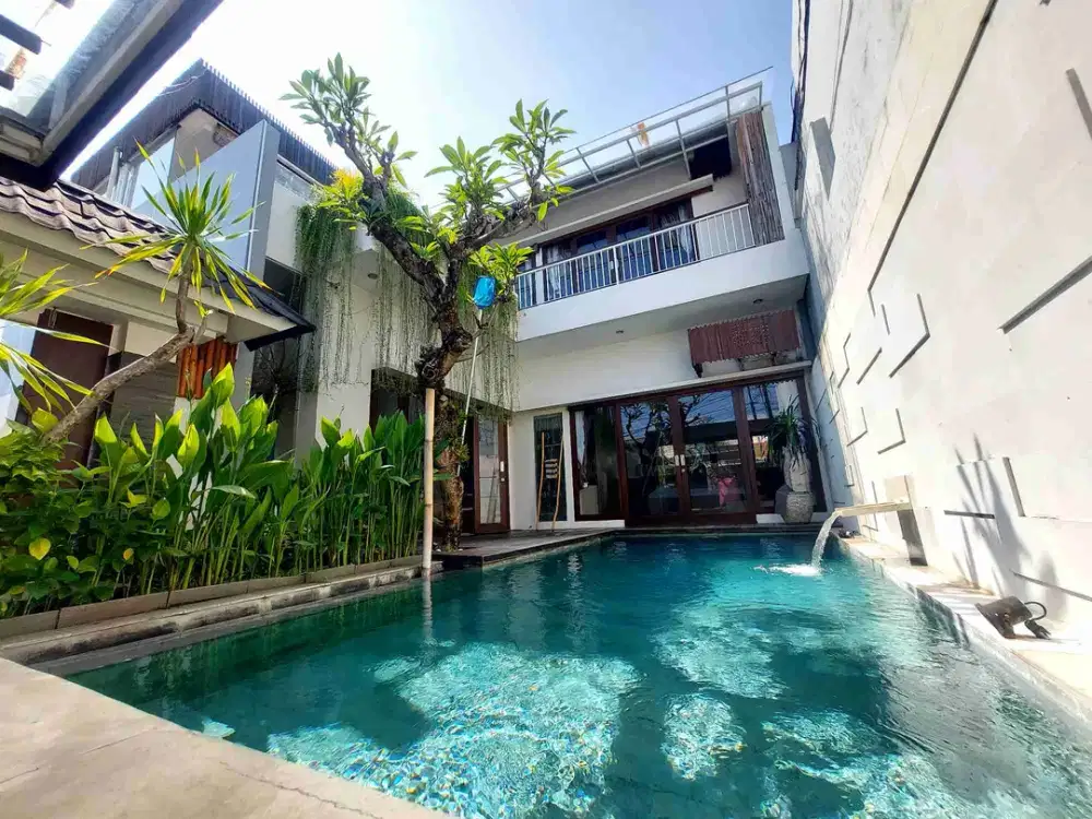 Live in Style! Minimalist 3BR Villa with Rooftop & Private Pool – Bidadari Seminyak