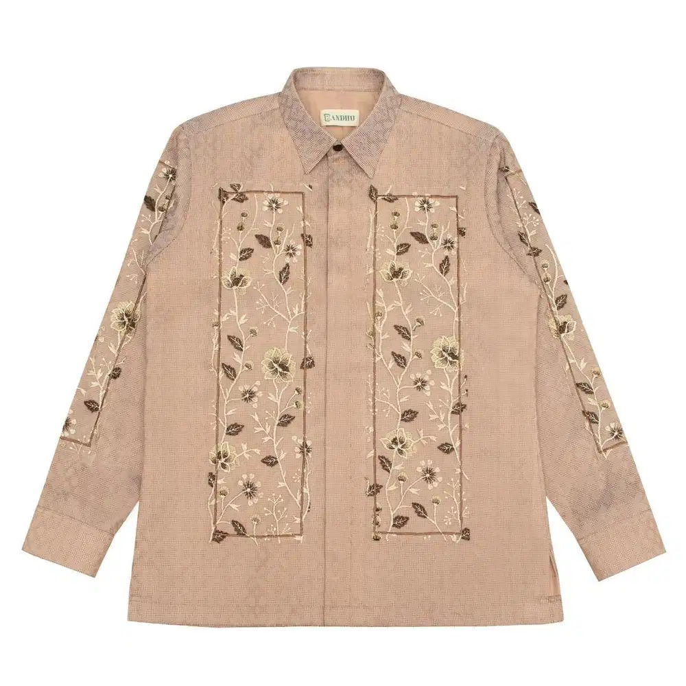 Preloved Kemeja Tenun Bordir Bandhu Gasendra Size S – New Unused