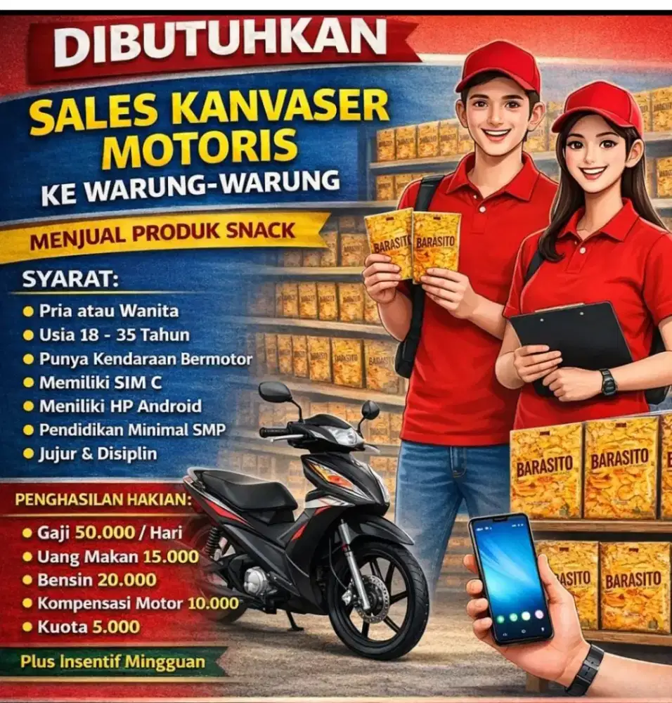 Sales canvaser motoris