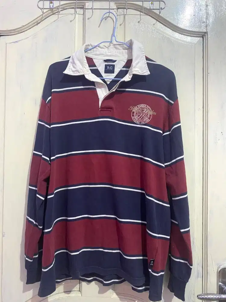 PL Polo Shirt Long Sleeve (pembayaran bisa co shopee)