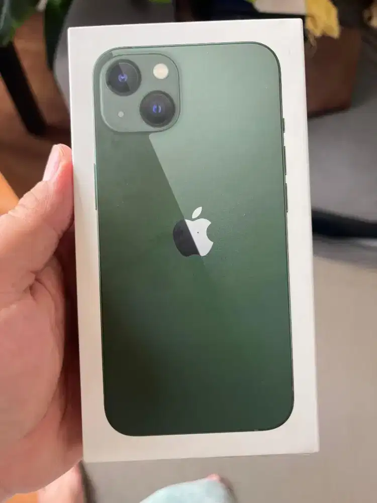 IPHONE 13 128GB GREEN GARANSI RESMI IBOX NO MINUS