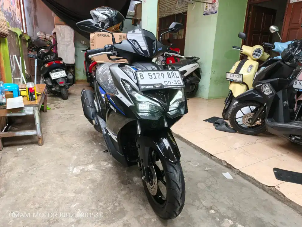 KM 3RB YAMAHA AEROX ALPHA 2025 BLN 9 BS TT 2024 DI CILEDUG ORI HRG PAS