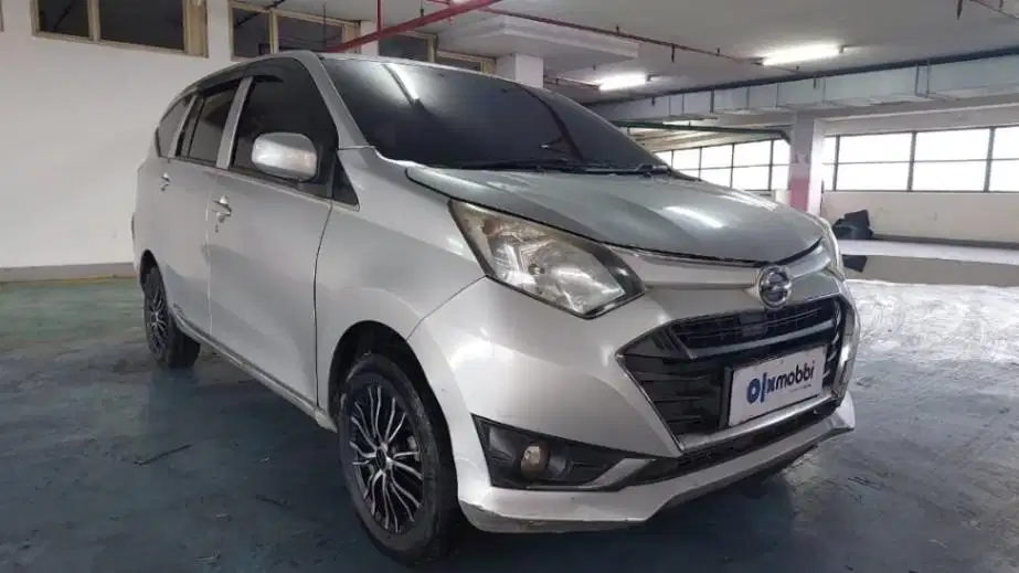 TDP 5,JT Daihatsu Sigra 1.2 X Bensin-MT Silver 2016