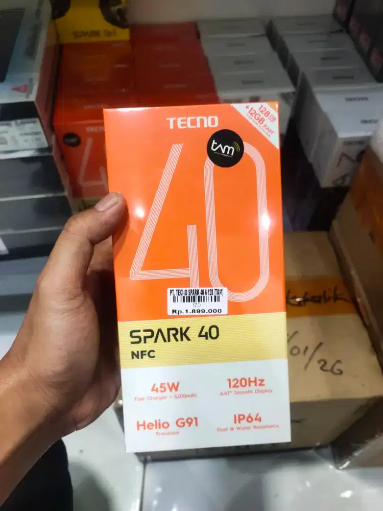 TECNO SPARK 40 6/128GB | ATLANTIS DAHSYAT