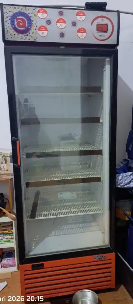 Jual showcase frigorex