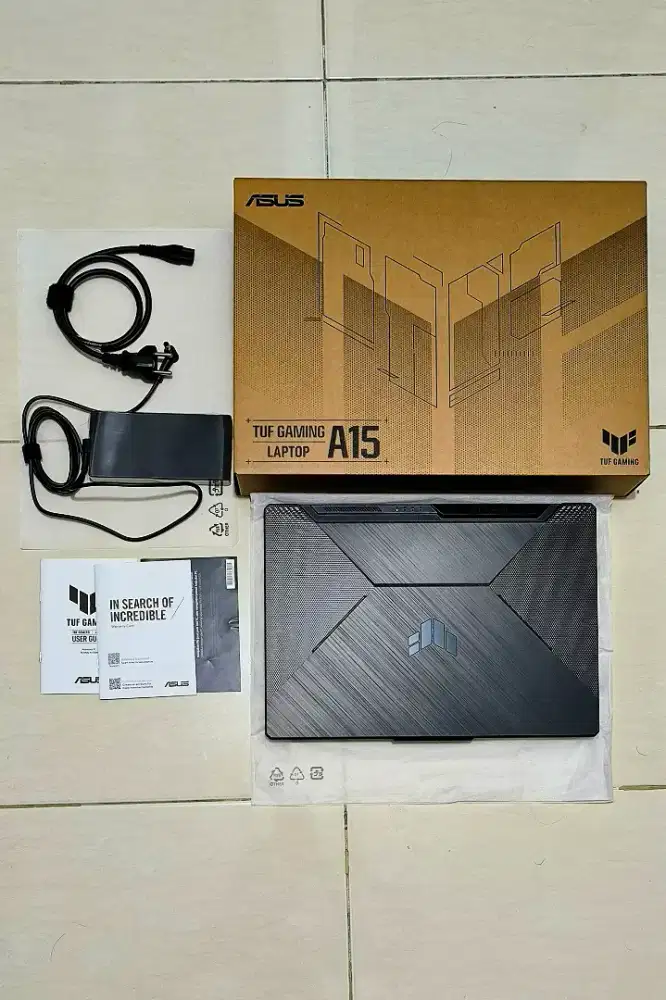 TT BT Laptop Gaming Asus TUF A15 Baru 144Hz RTX 3050 16Gb not 4050 ROG