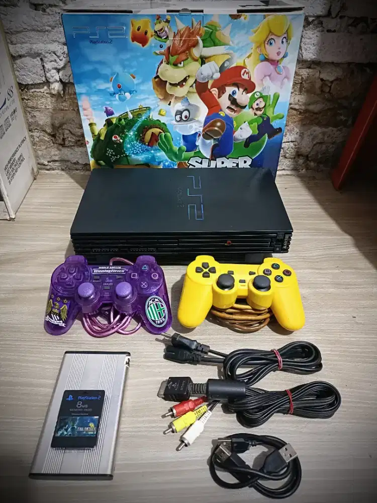 Ps2 fat matrix 50an game fullset (bekas)