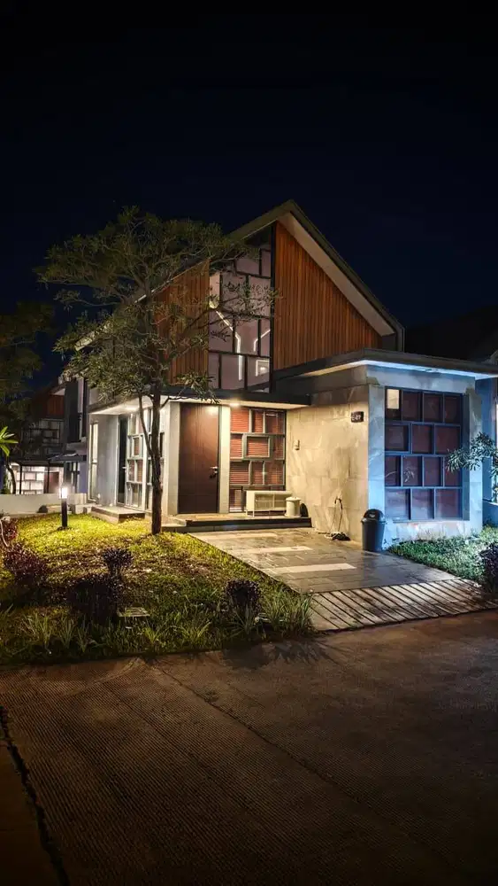 Rumah Hook Semi Furnished Golden Cikeas, Harga di Bawah Developer